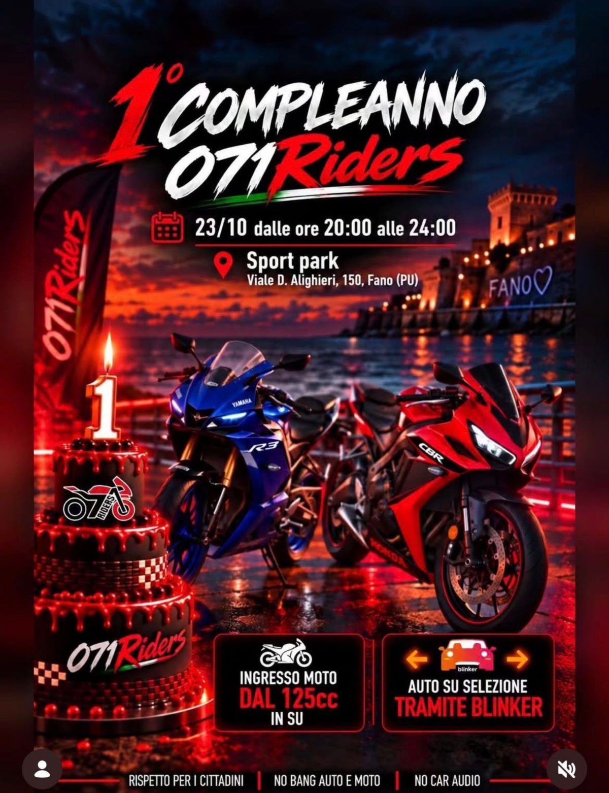 1° Compleanno 071Riders - Fano