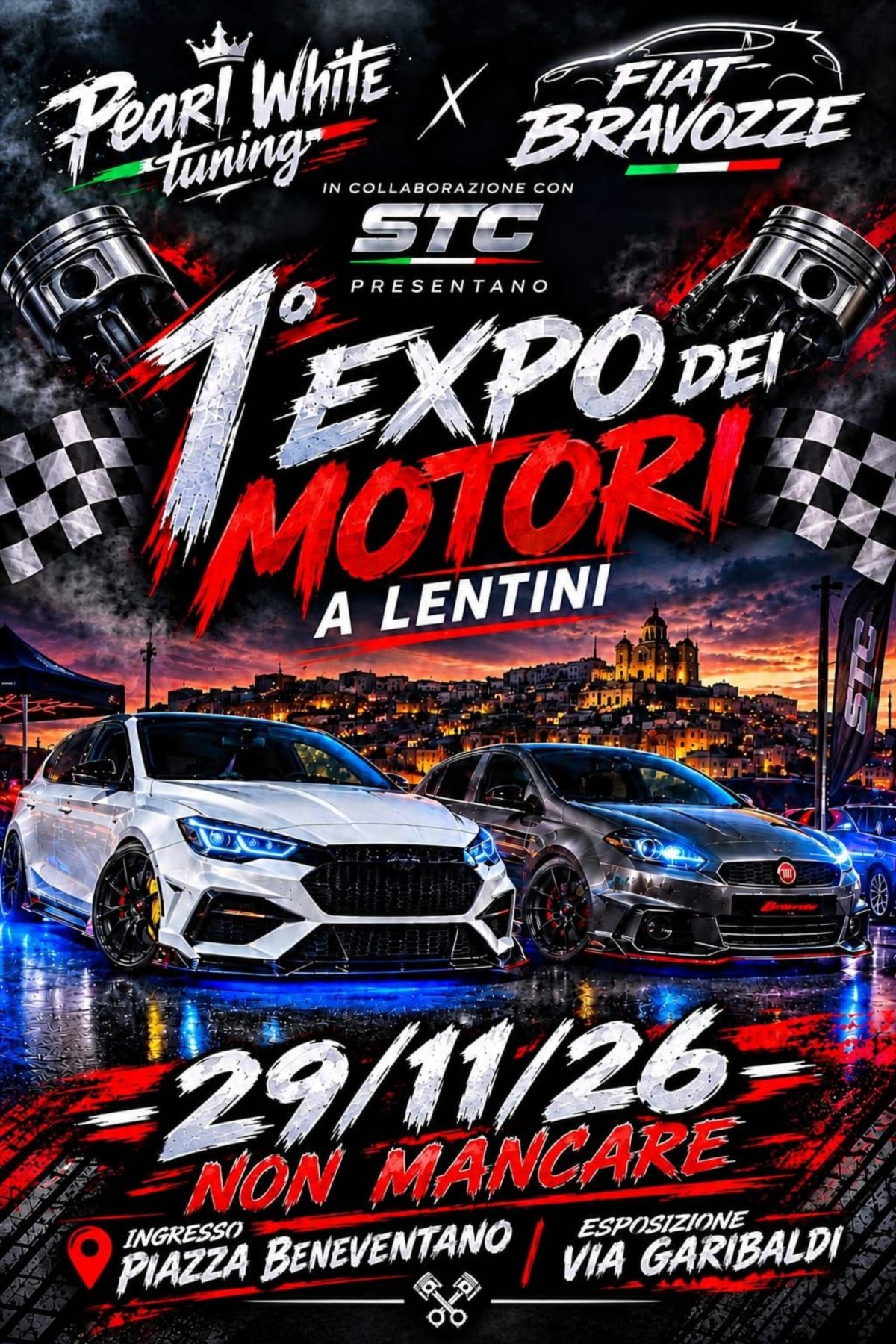 1° Expo dei Motori a Lentini - Raduno Statico a Lentini (SR) il domenica 29 novembre 2026