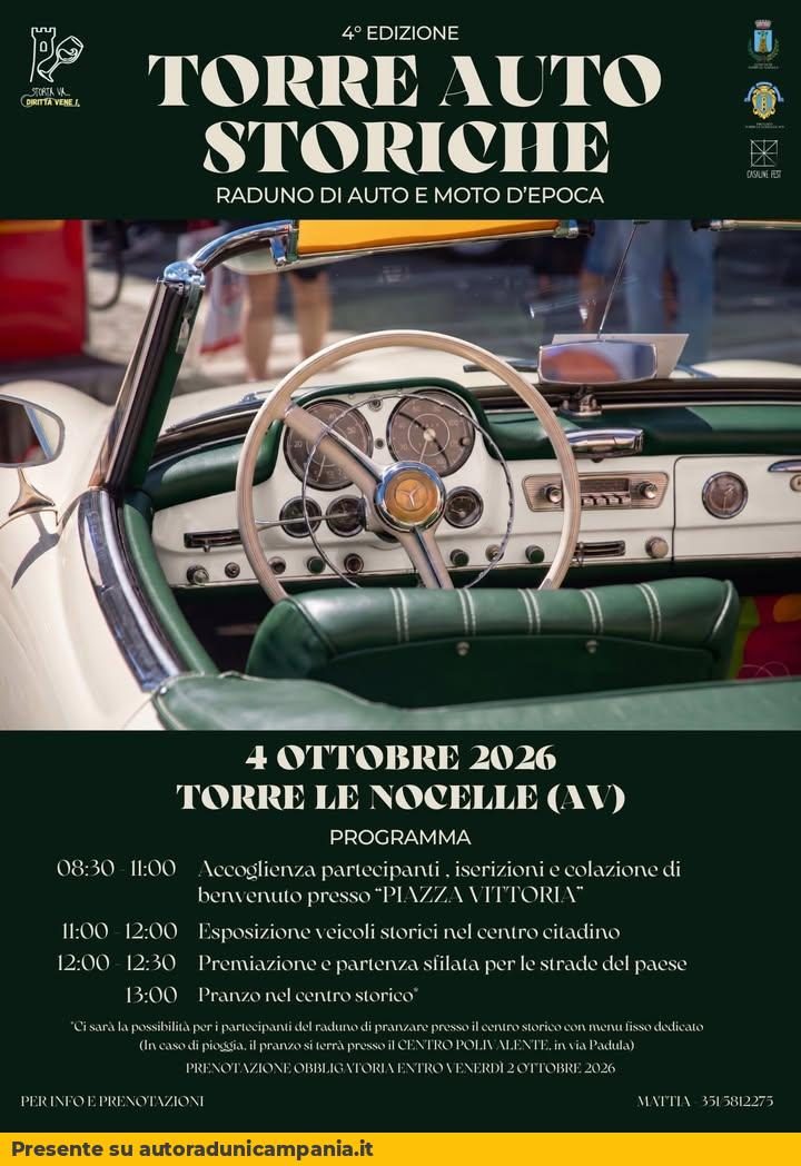 4ª Edizione Torre Auto Storiche