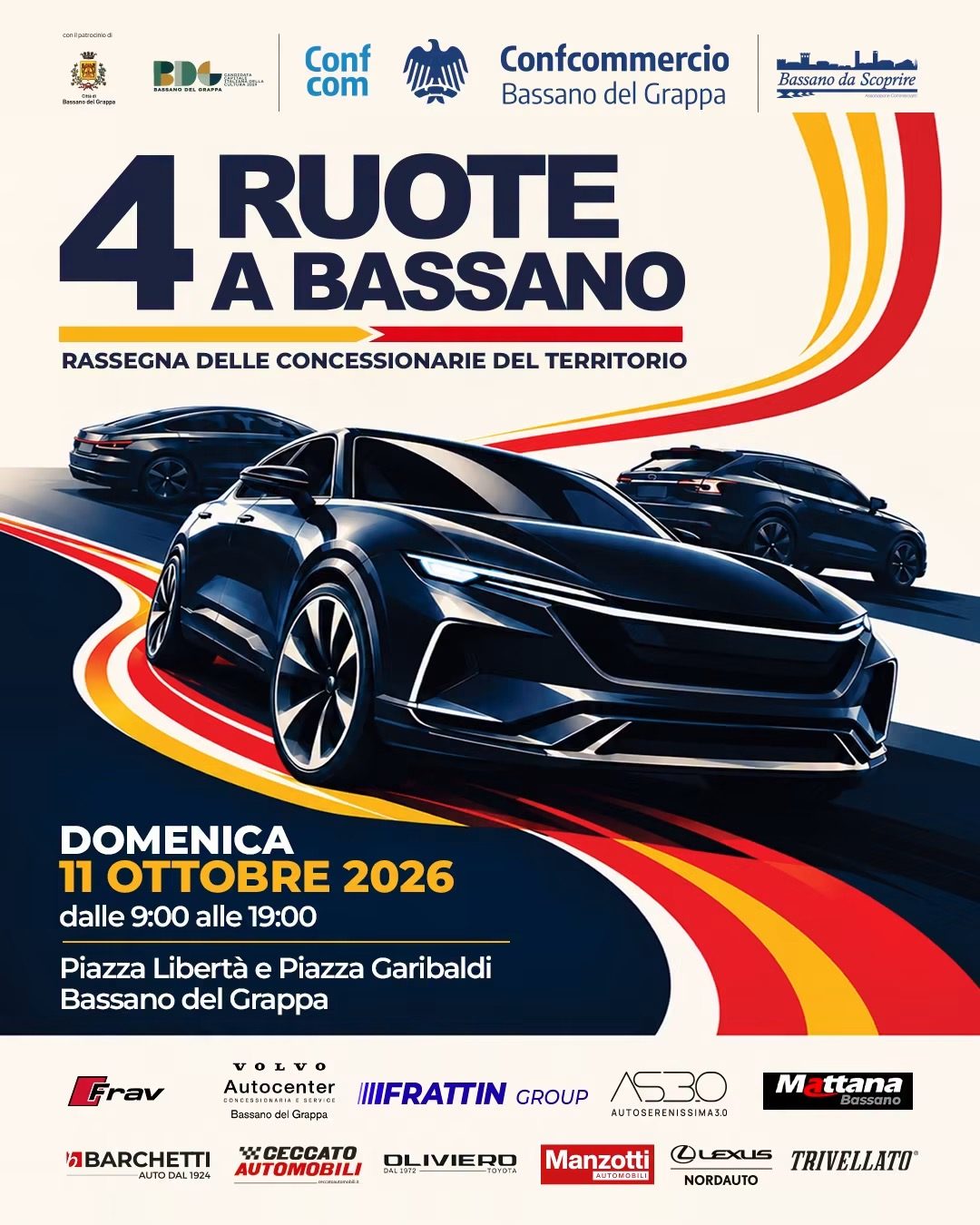 4 Ruote a Bassano - Rassegna delle Concessionarie del Territorio