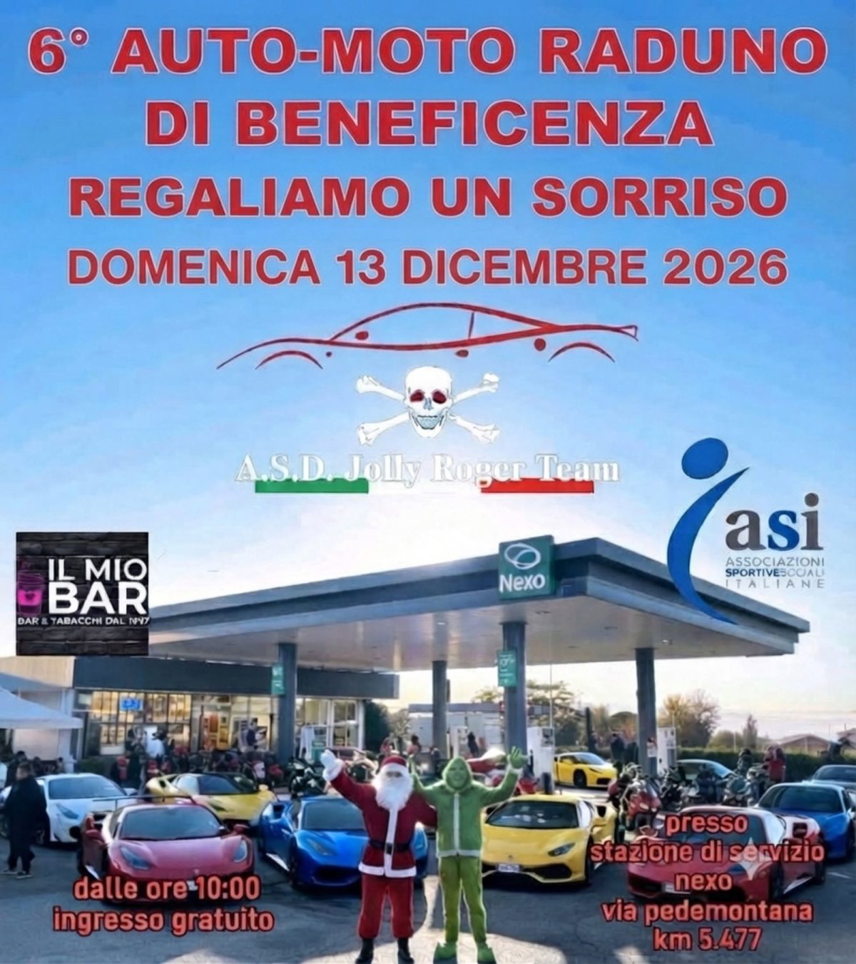 6° Auto Moto Raduno di Beneficenza - Regaliamo un Sorriso