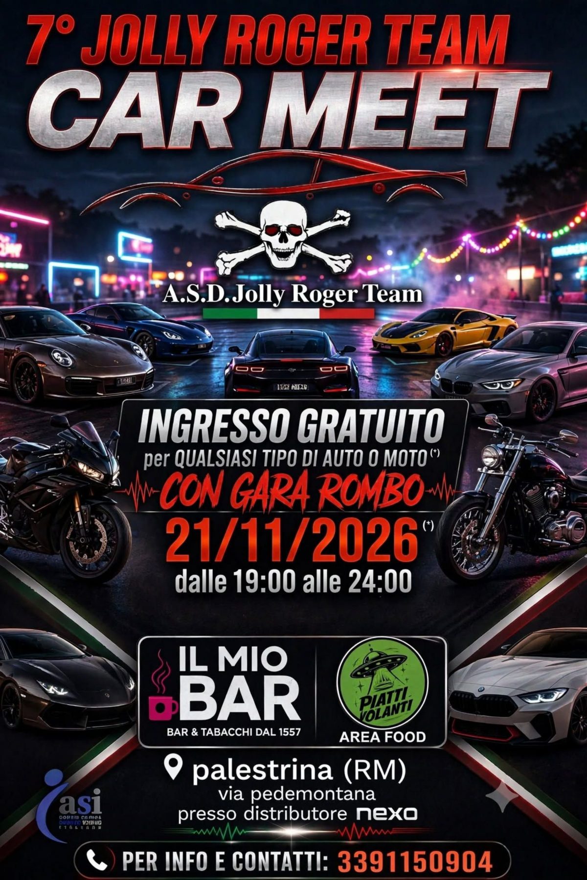 7° Jolly Roger Team Car Meet