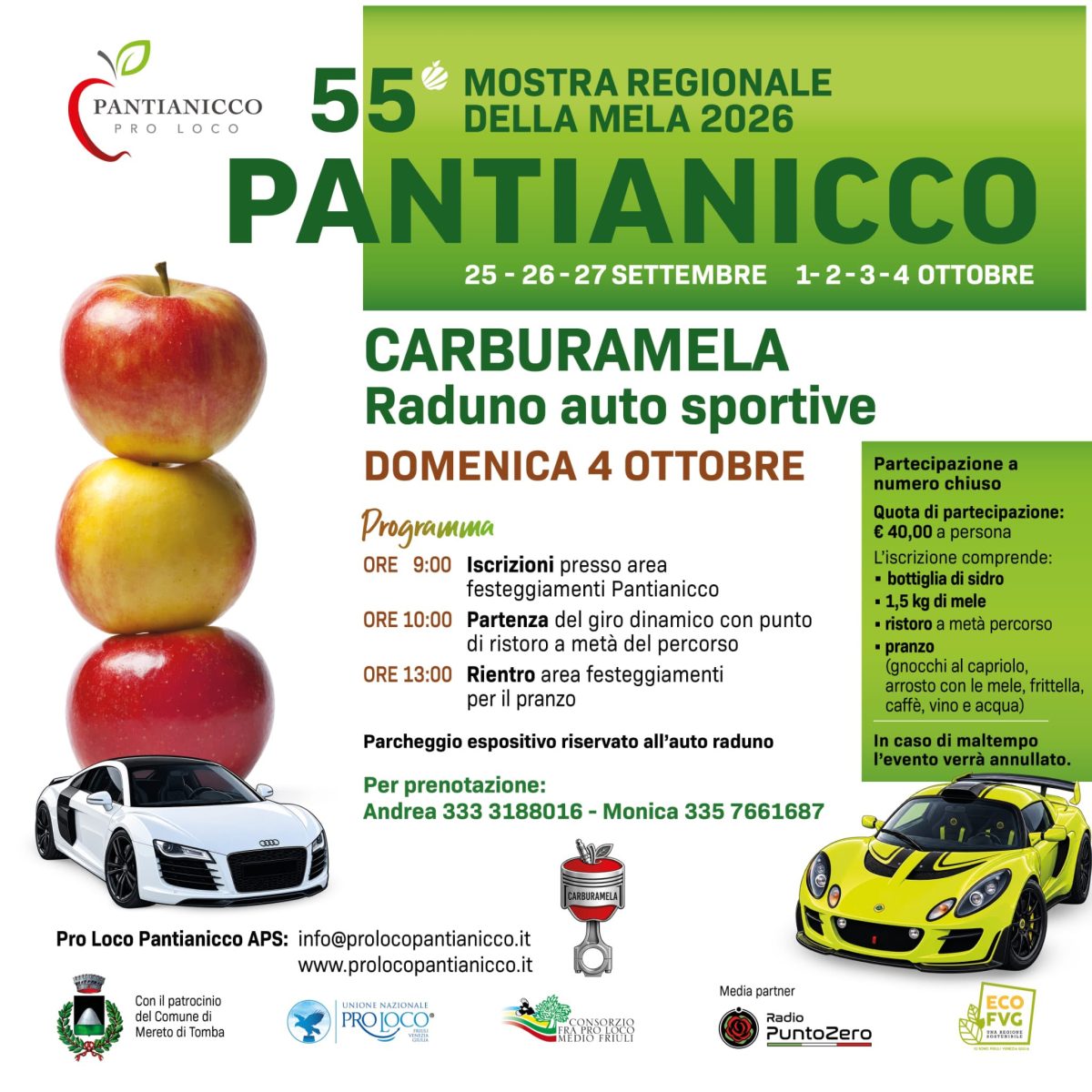 CARBURAMELA - Raduno auto sportive