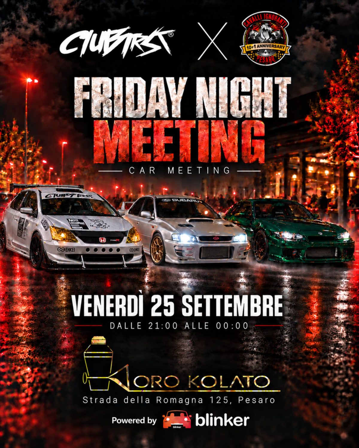 Clubfirst Friday Night Meeting