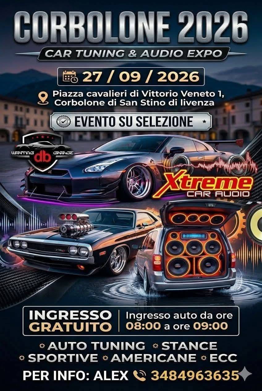 Corbolone 2026 - Car Tuning & Audio Expo
