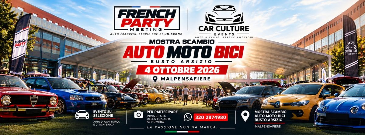 French Party Meeting × Car Culture Events