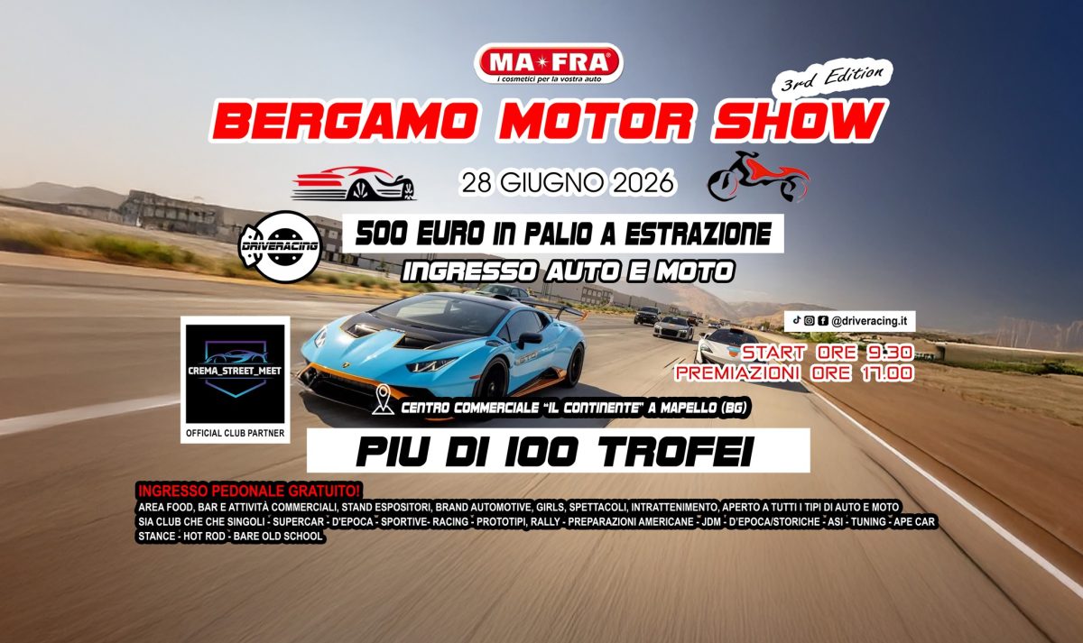 Bergamo Motor Show 3rd Edition