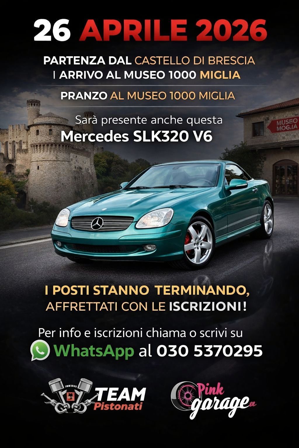 Team Pistonati - Dal Castello di Brescia al Museo 1000 Miglia
