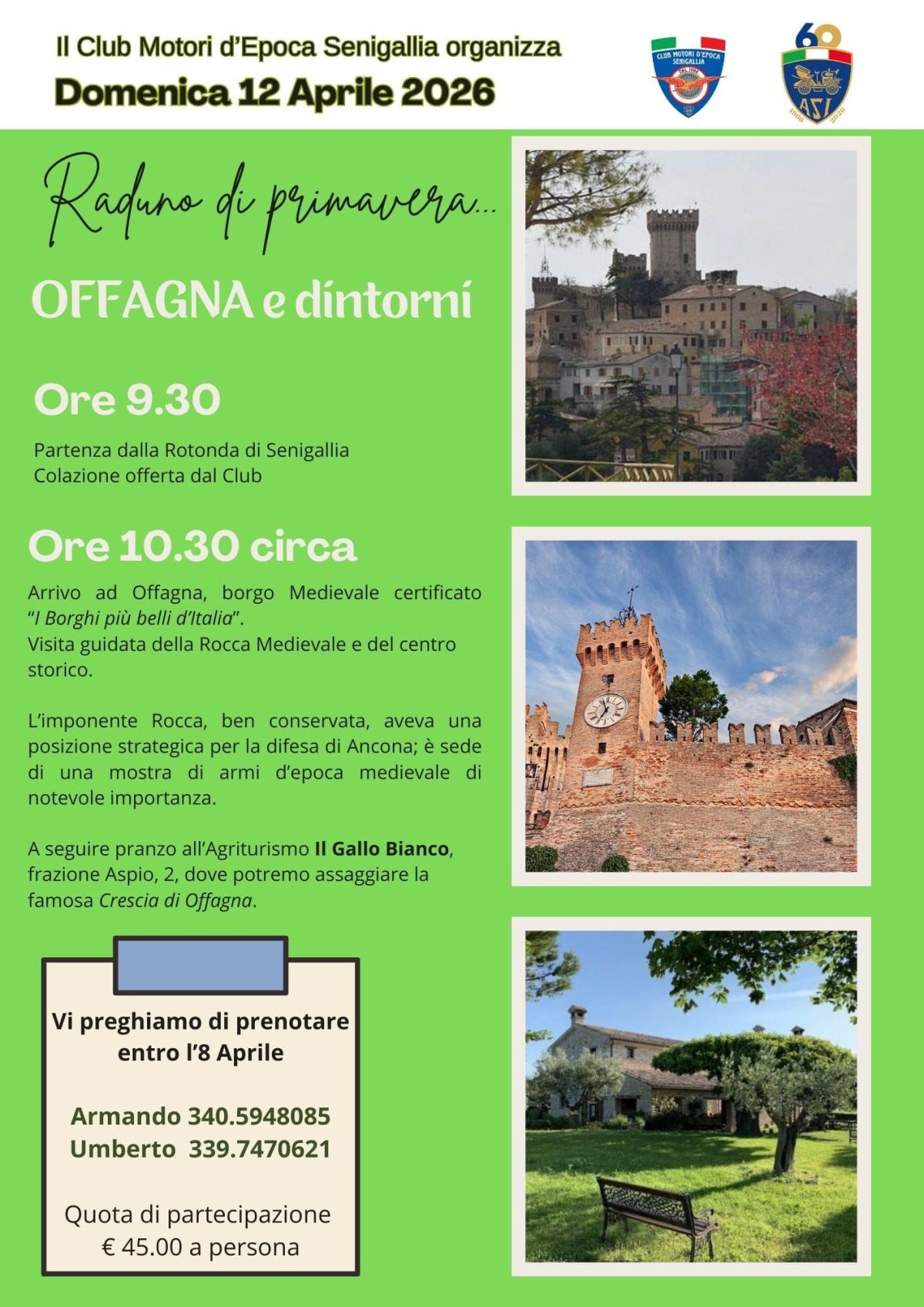 Raduno di Primavera - Offagna e Dintorni