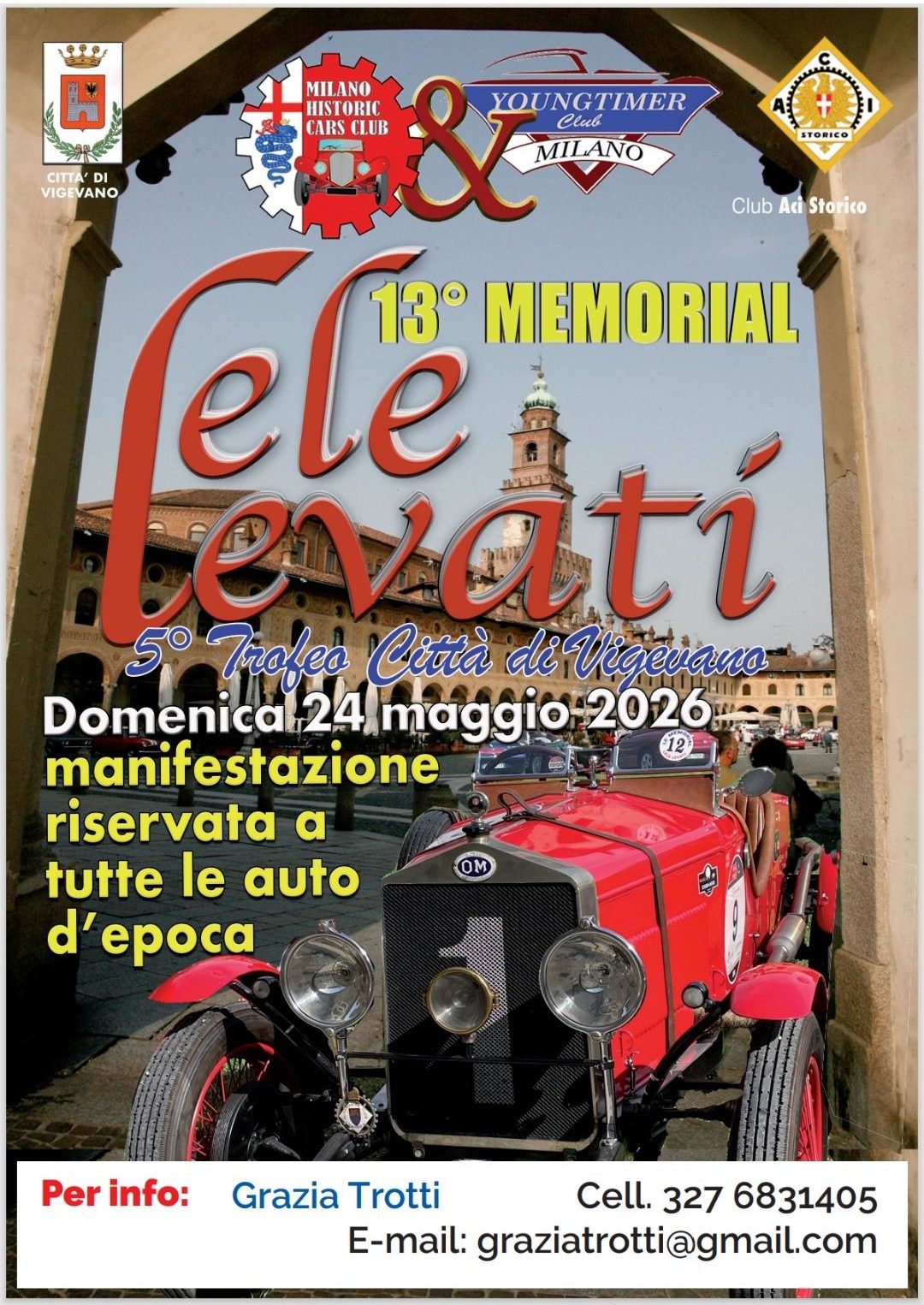 13° Memorial Cele Levati - 5° Trofeo Citta di Vigevano