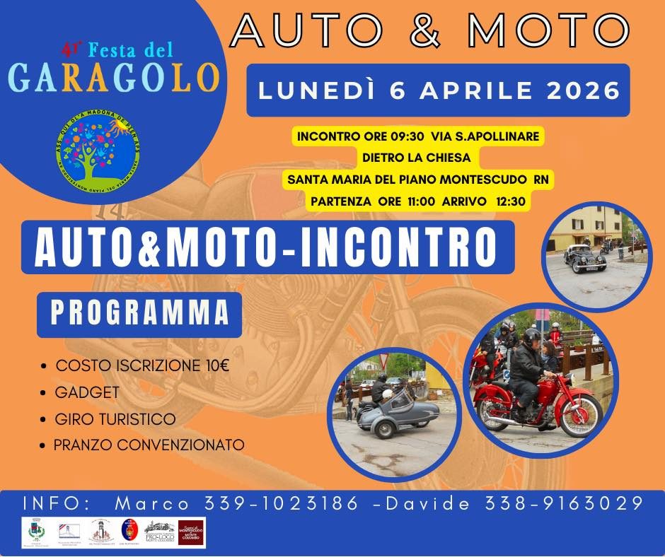 Auto & Moto Incontro Pasquetta