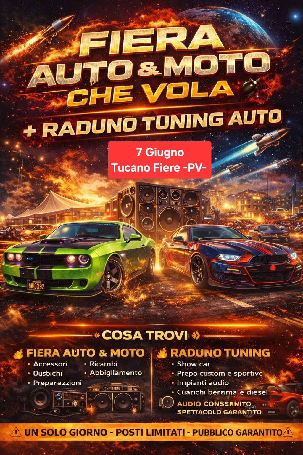 Fiera Auto & Moto che Vola + Raduno Tuning Auto