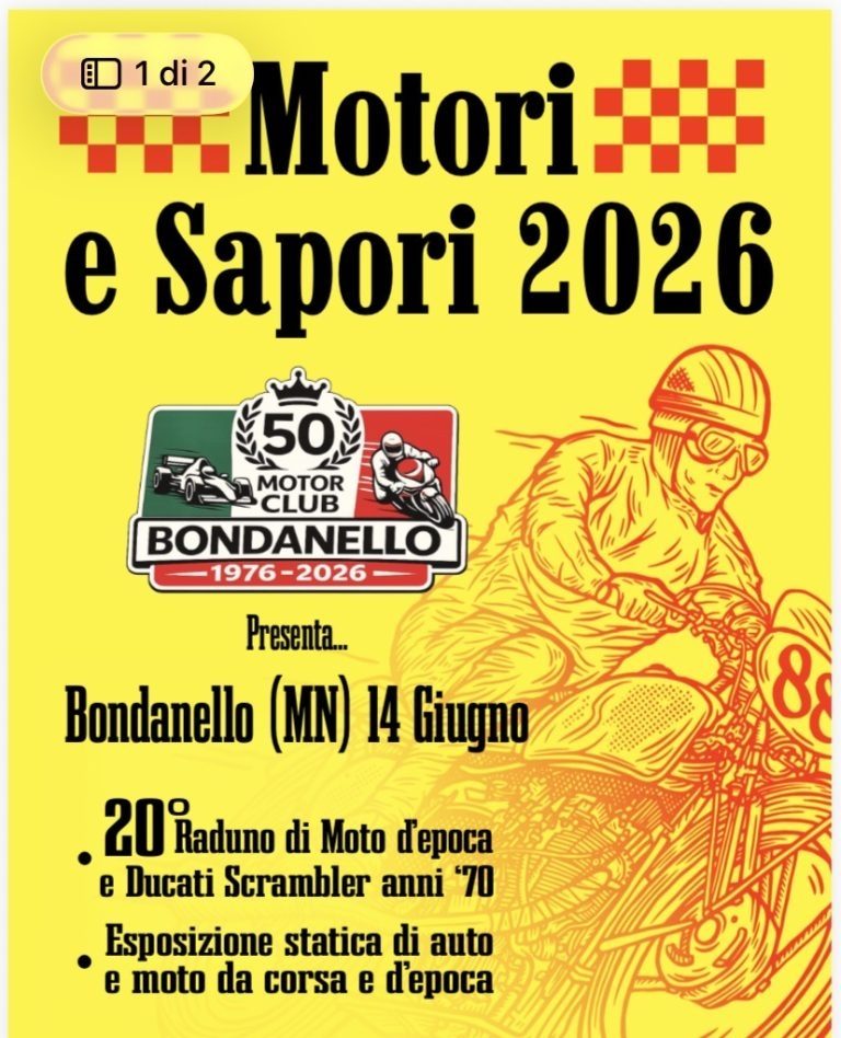 Motori e Sapori 2026