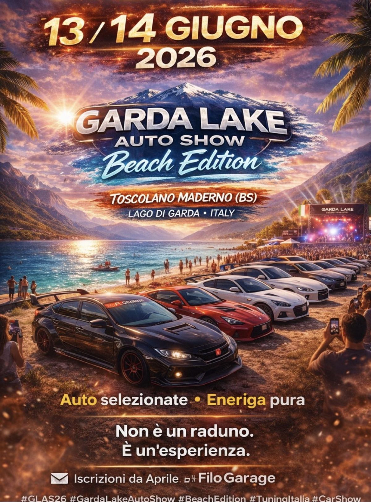 Garda Lake Auto Show - Beach Edition