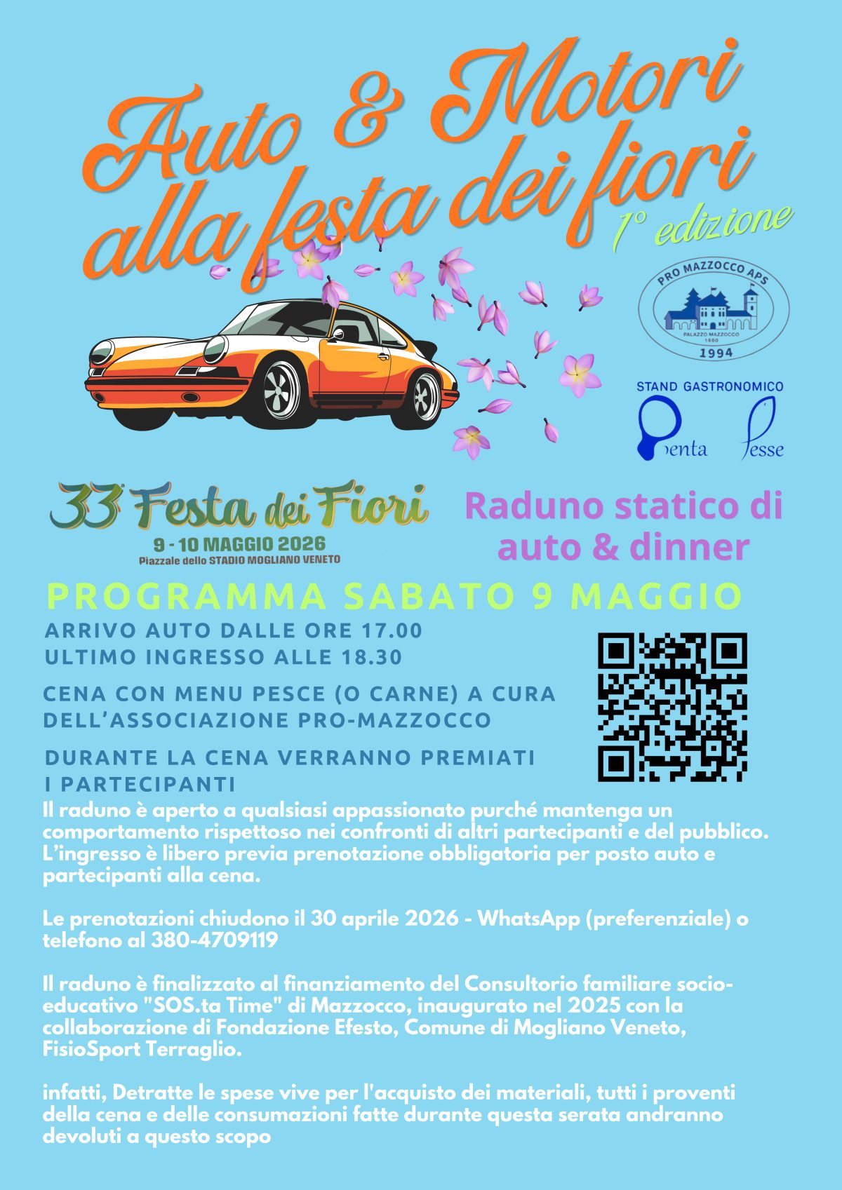 🚗🌸 AUTO&MOTORI ALLA FESTA DEI FIORI – 1ª EDIZIONE 🌸🚗 - foto 2