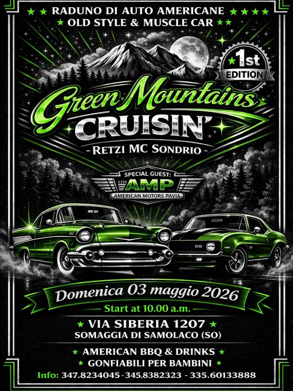 Green Mountains Cruisin' - 1st Edition