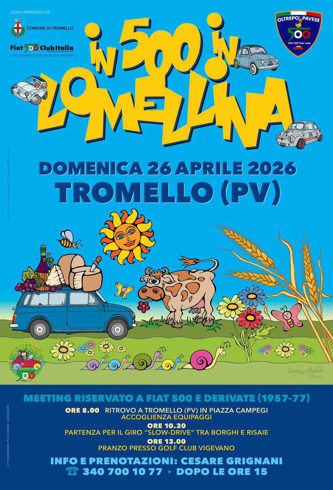 In 500 in Lomellina