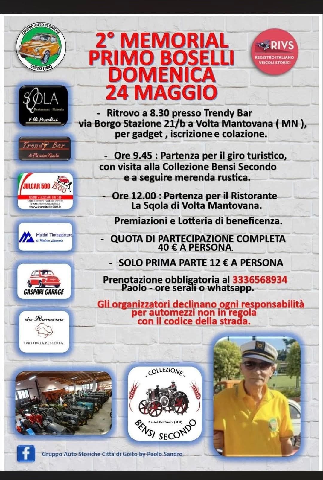 2° Memorial Primo Boselli