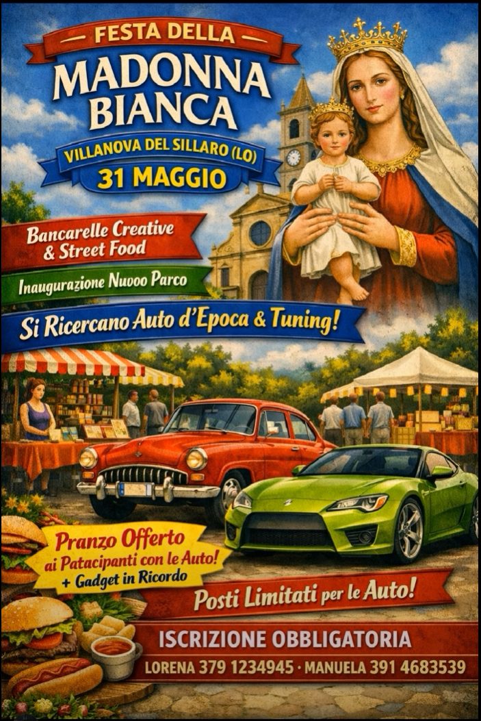 Raduno Auto d'Epoca & Tuning - Festa della Madonna Bianca