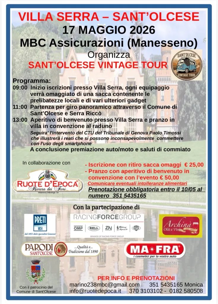 Vintage Tour Sant'Olcese