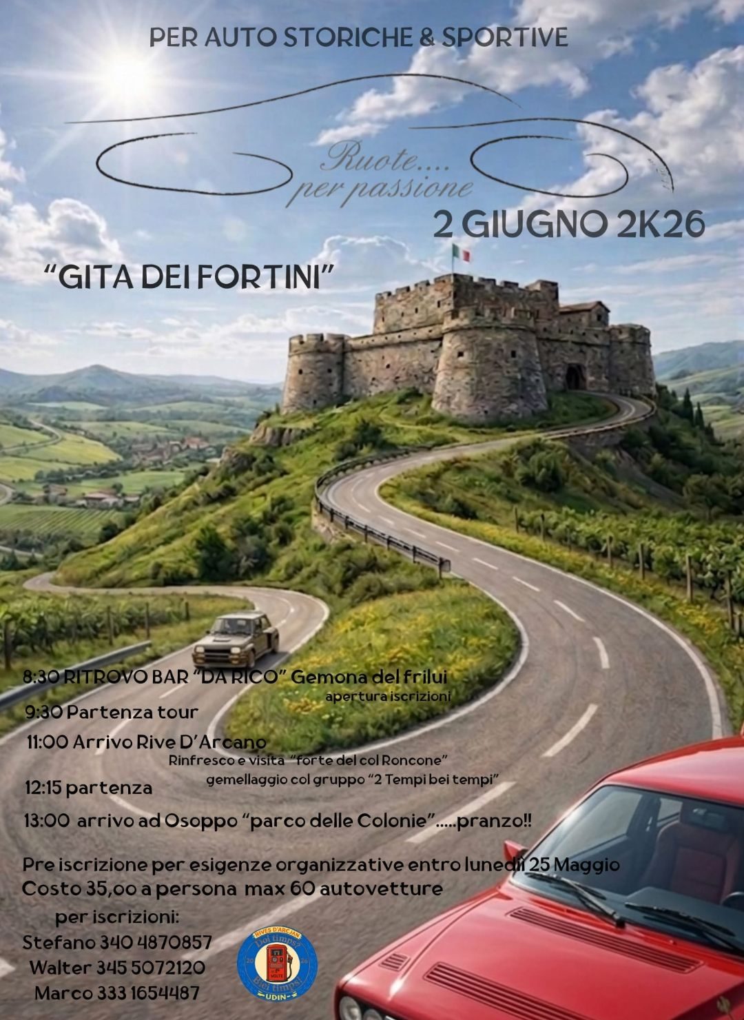 GITA DEI FORTINI - Ruote... per passione