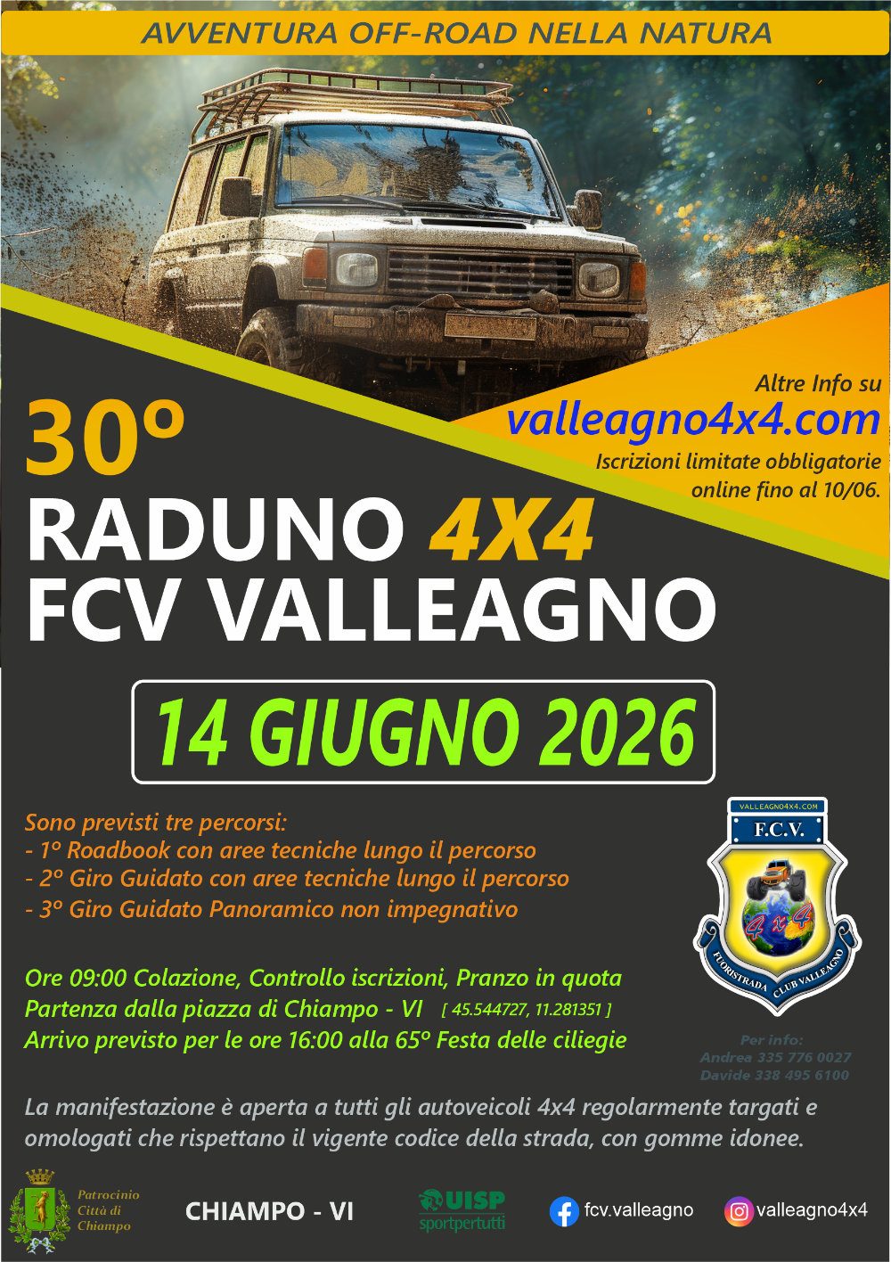 30° Raduno 4x4 FCV Valleagno