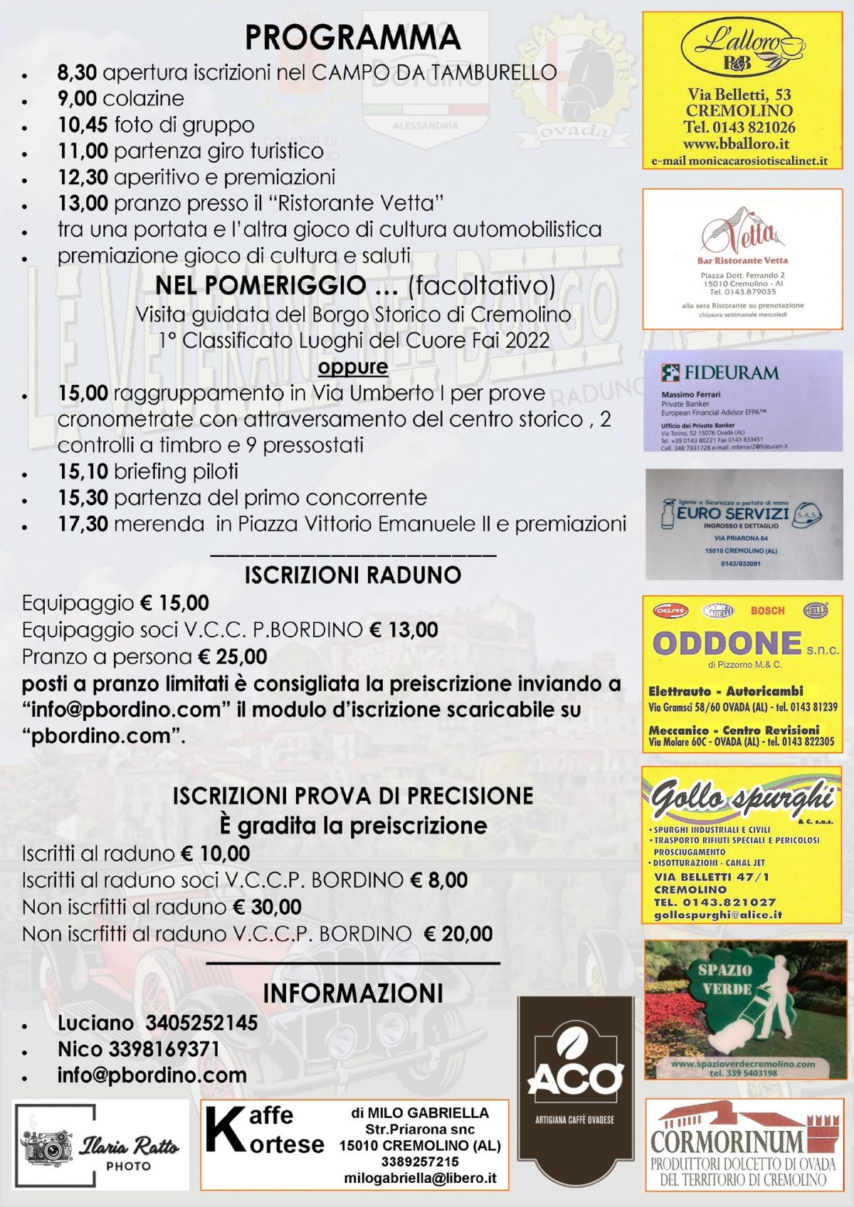 18° EDIZIONE LE VETERANE NEL BORGO ANTICO - foto 2