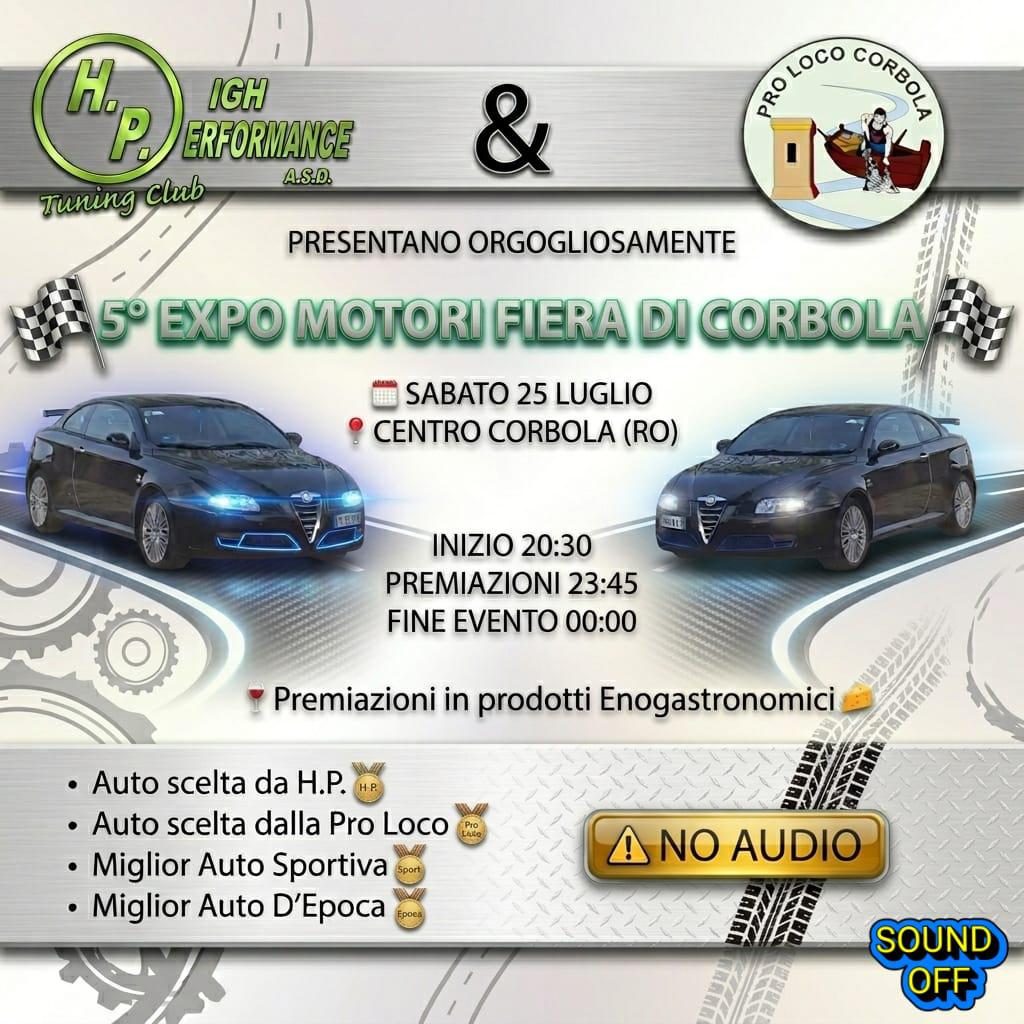 5° EXPO MOTORI FIERA DI CORBOLA