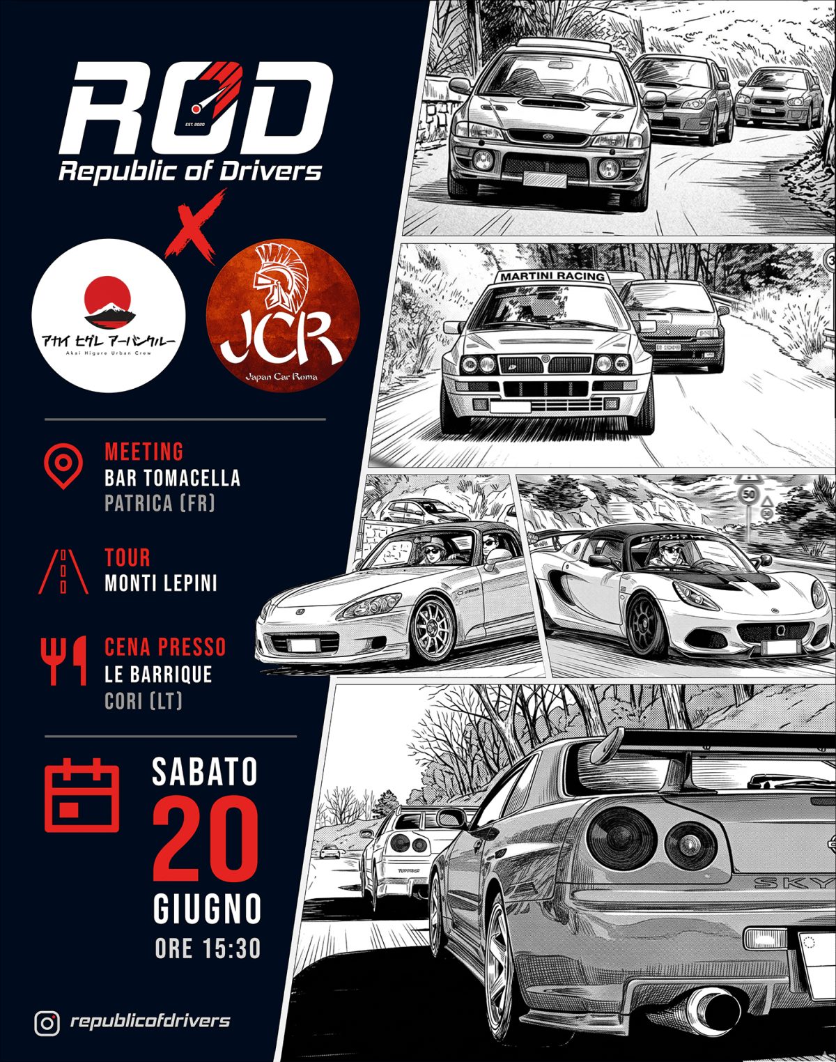 ROD Experience Cori 20 giugno 2026
