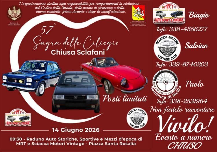 57° Sagra delle Ciliegie Chiusa Sclafani