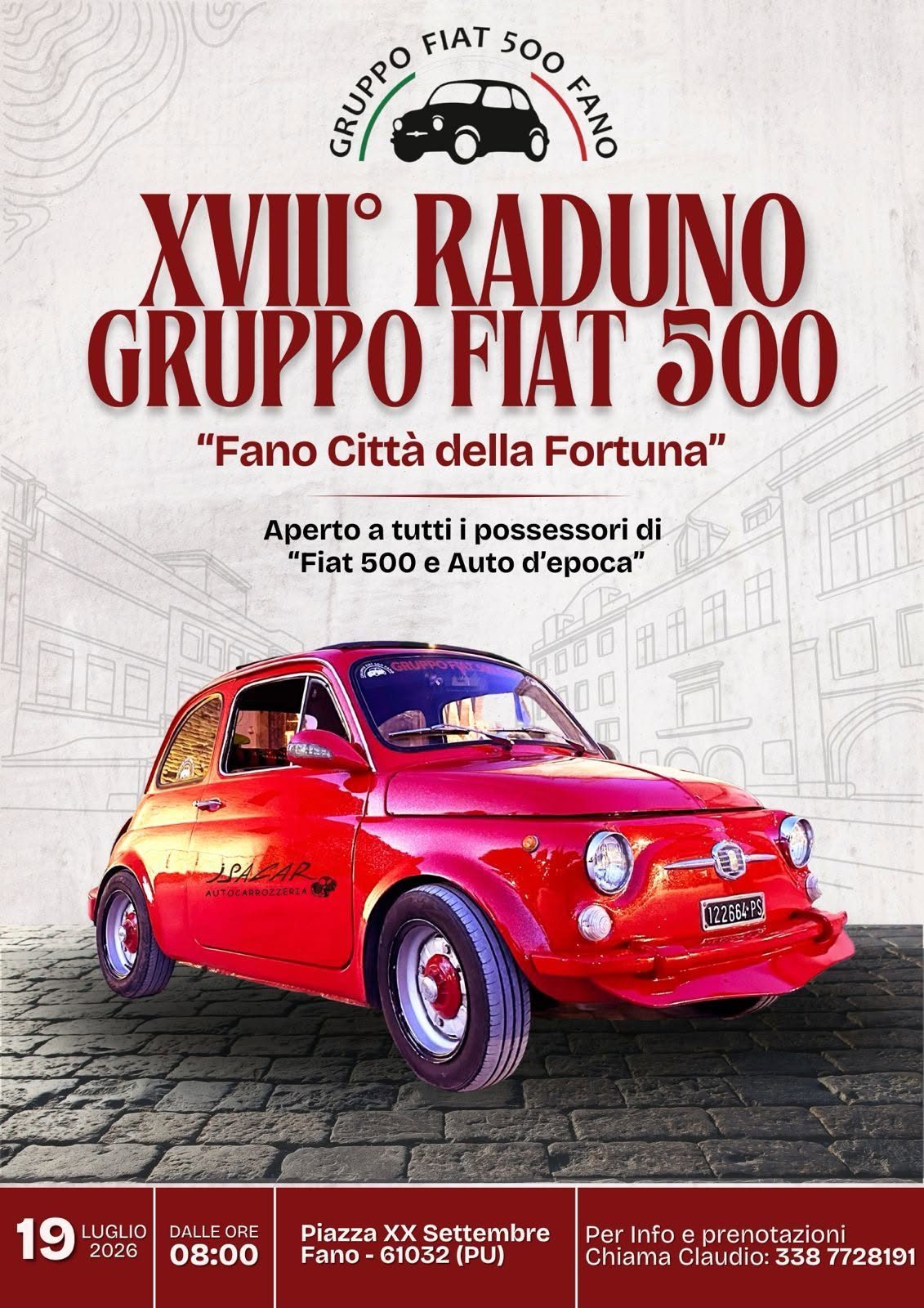 XVIII° RADUNO GRUPPO FIAT 500