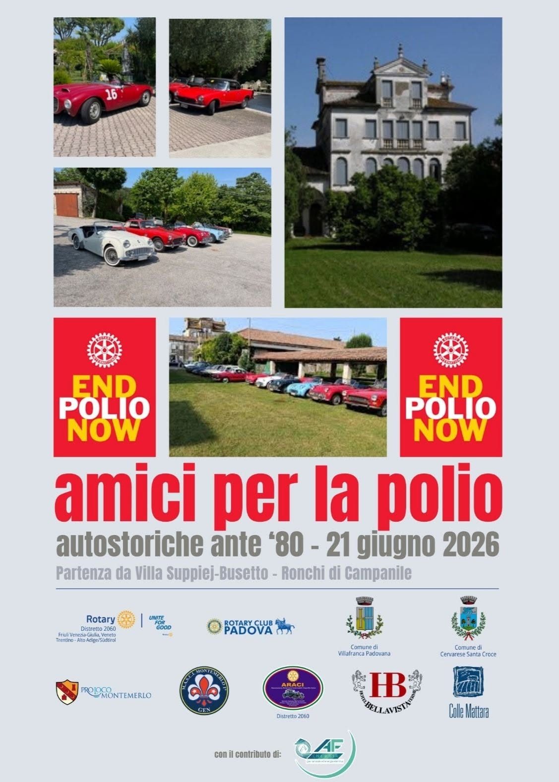 Amici per la Polio - Autostoriche ante '80