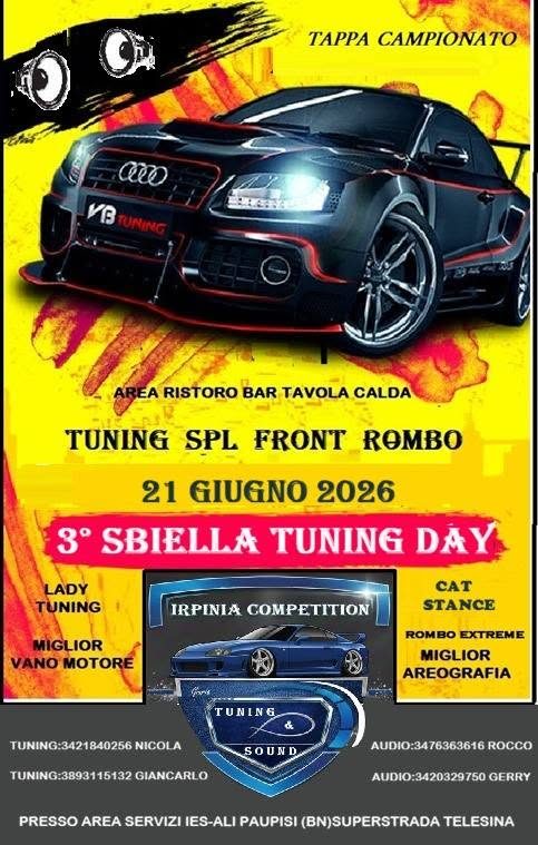 3° Sbiella Tuning Day