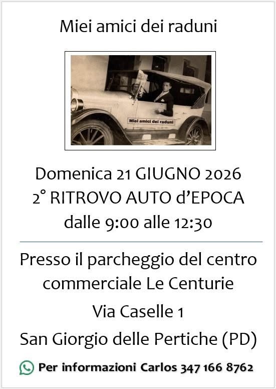 2° RITROVO AUTO D'EPOCA