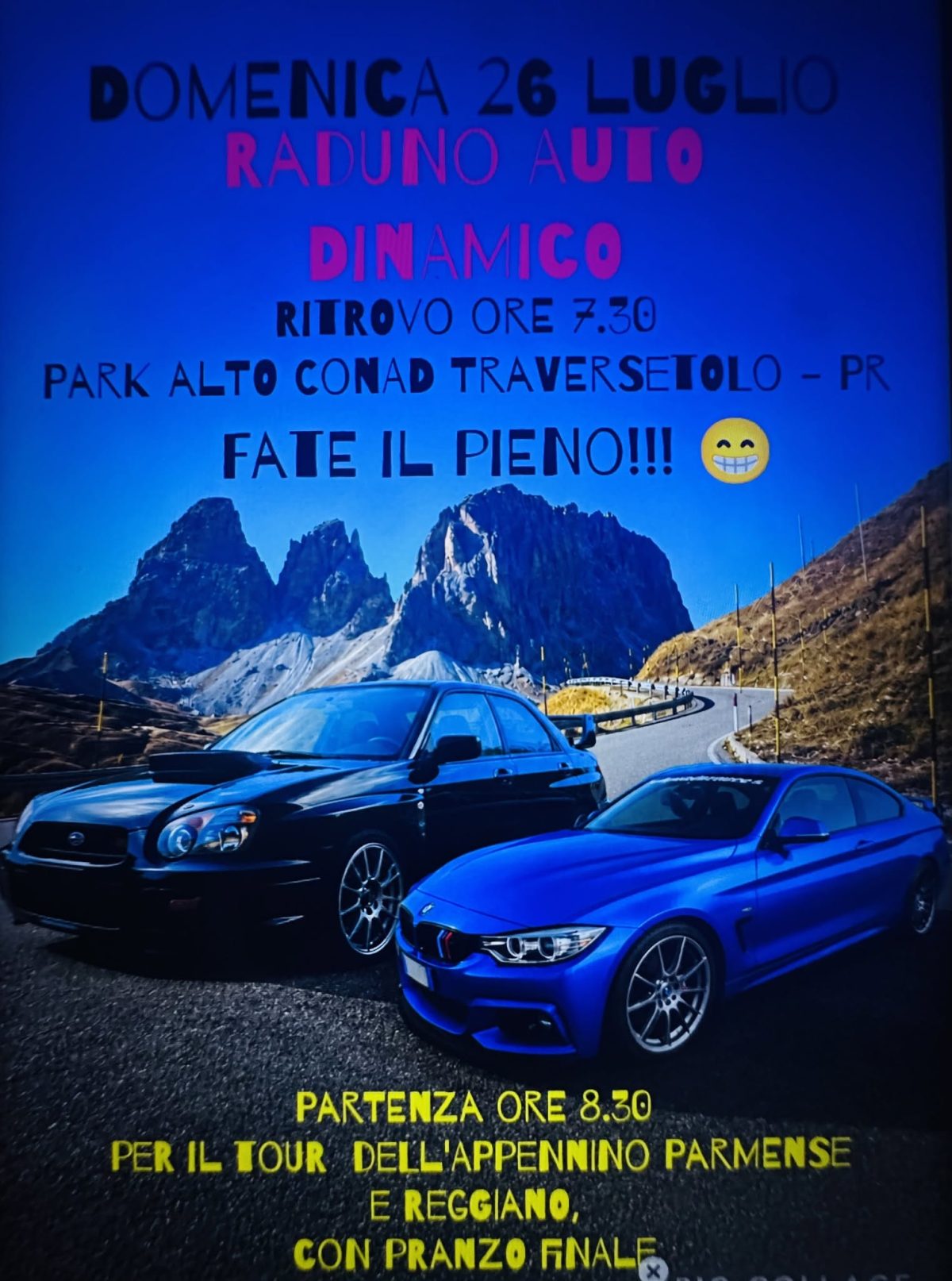 Raduno Auto Dinamico