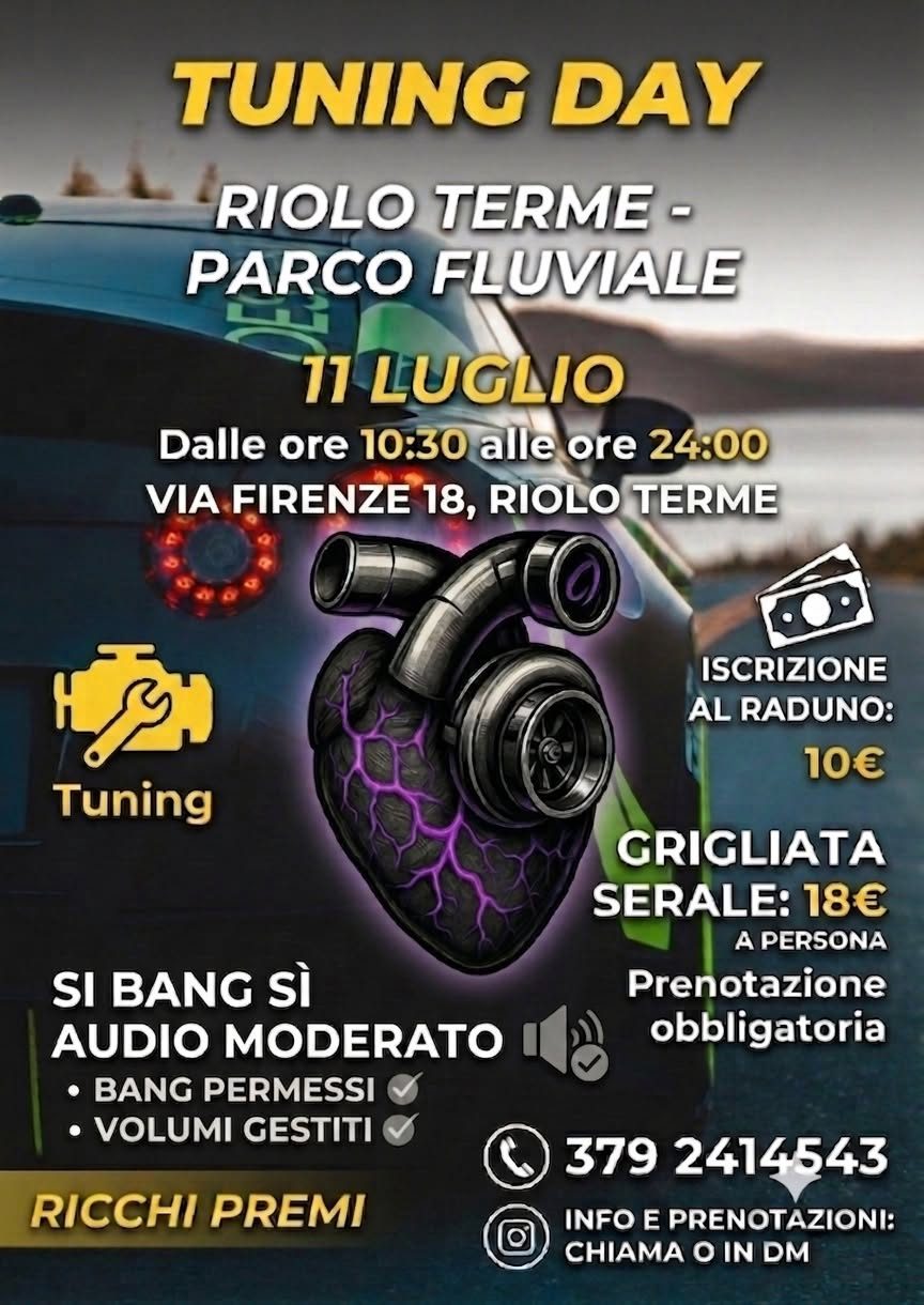 TUNING DAY RIOLO TERME