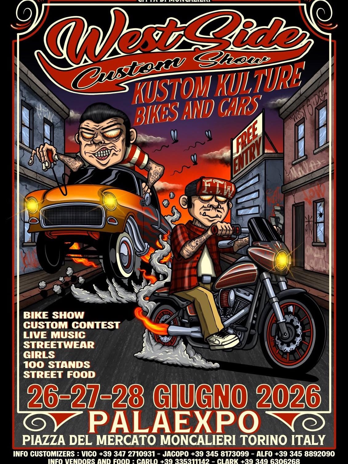 West Side Custom Show Kustom Kulture Bikes and Cars