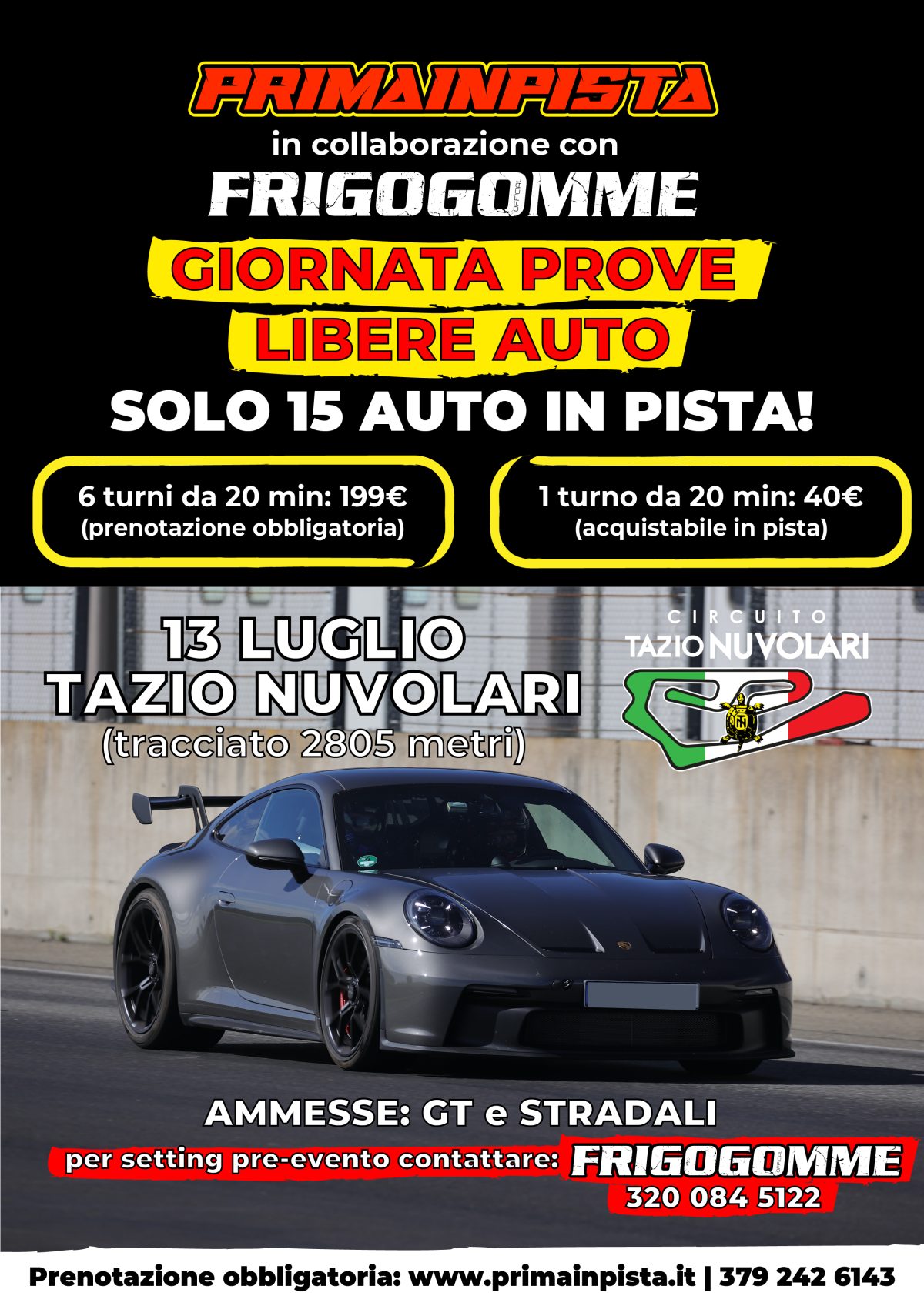 Prove libere - 13 luglio - Tazio Nuvolari (PV) 2805