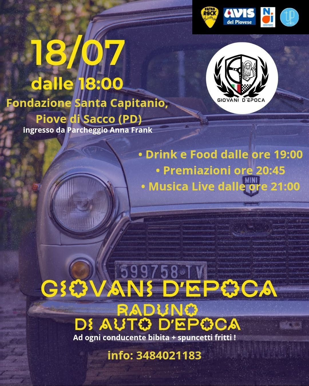 PATRO ROCK RADUNO AUTO D'EPOCA e STORICHE