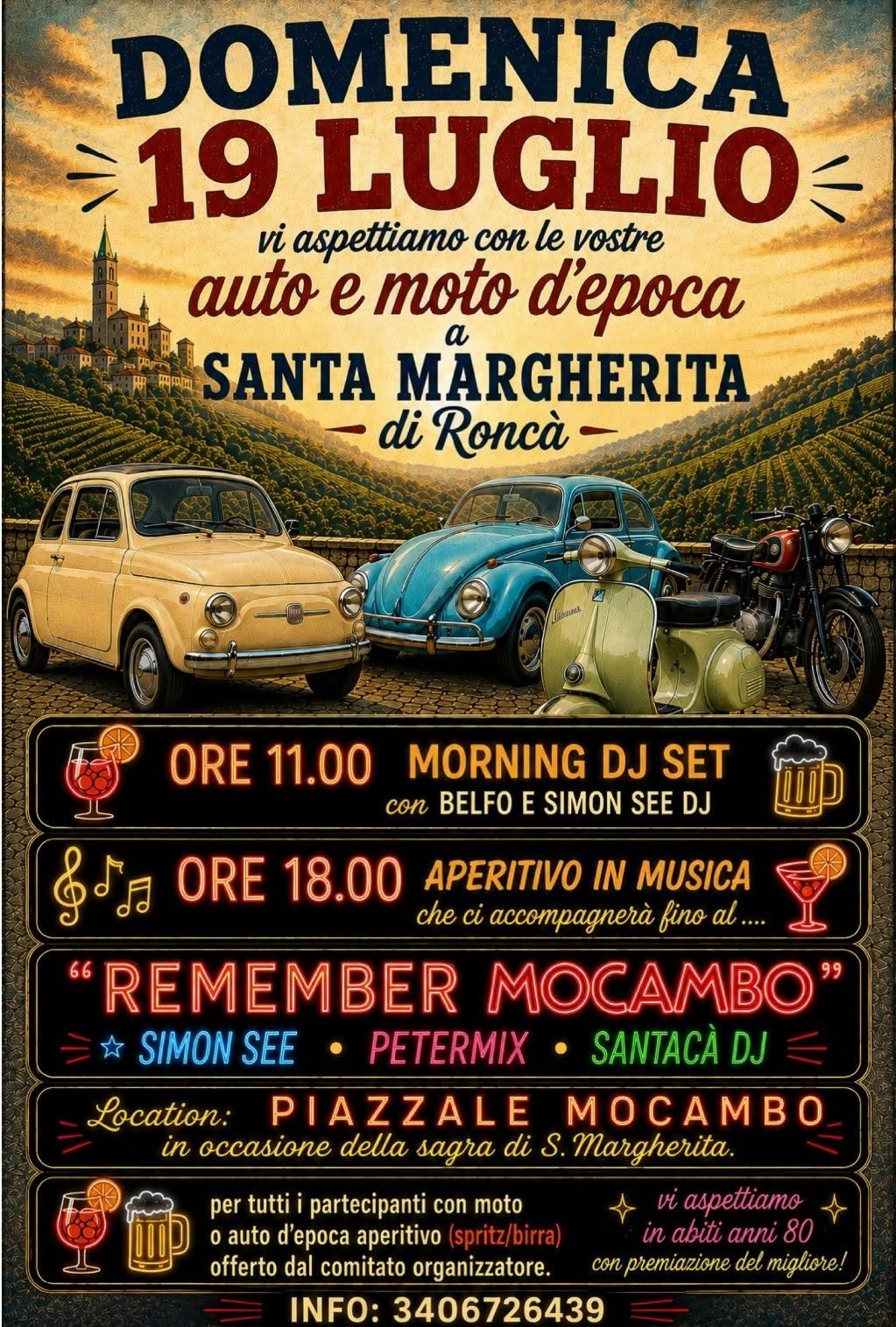 Raduno Auto e Moto d'Epoca