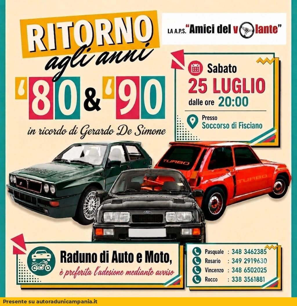 Ritorno agli anni '80 & '90 - In ricordo di Gerardo De Simone