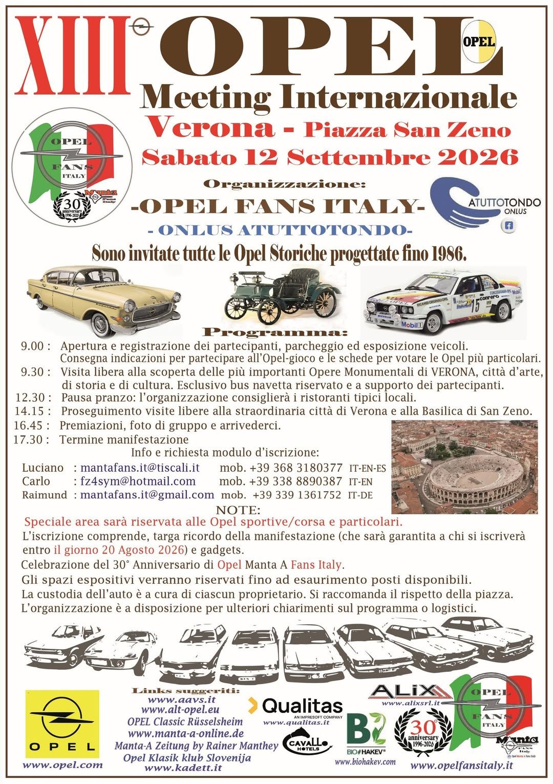 XIII° OPEL Meeting Internazionale