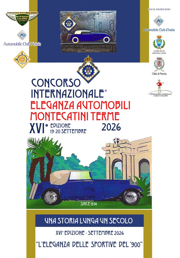Concorso Internazionale di Eleganza Automobili Montecatini Terme - XVI Edizione