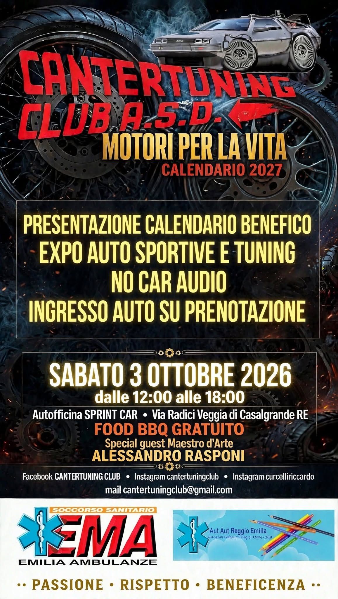 Motori Per La Vita - Presentazione Calendario 2027
