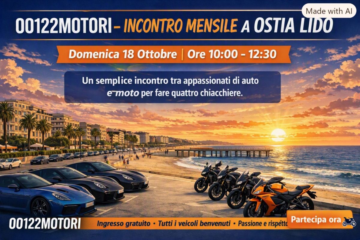 Incontro Mensile 00122motori - Ottobre - Lido di Ostia
