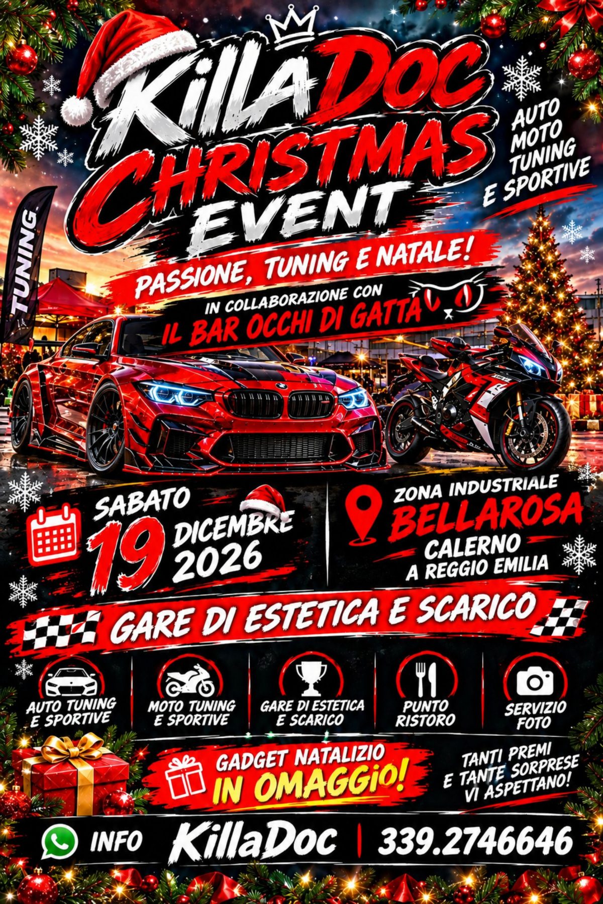 KillaDoc Christmas Event 2026 - Calerno