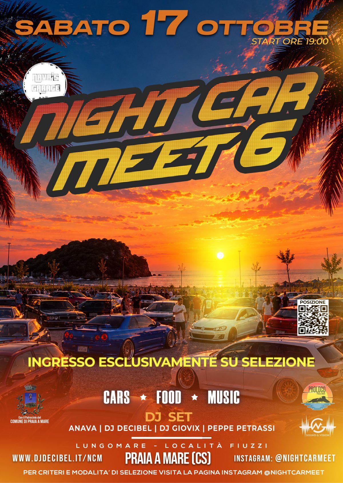Night Car Meet 6 - Praia a Mare