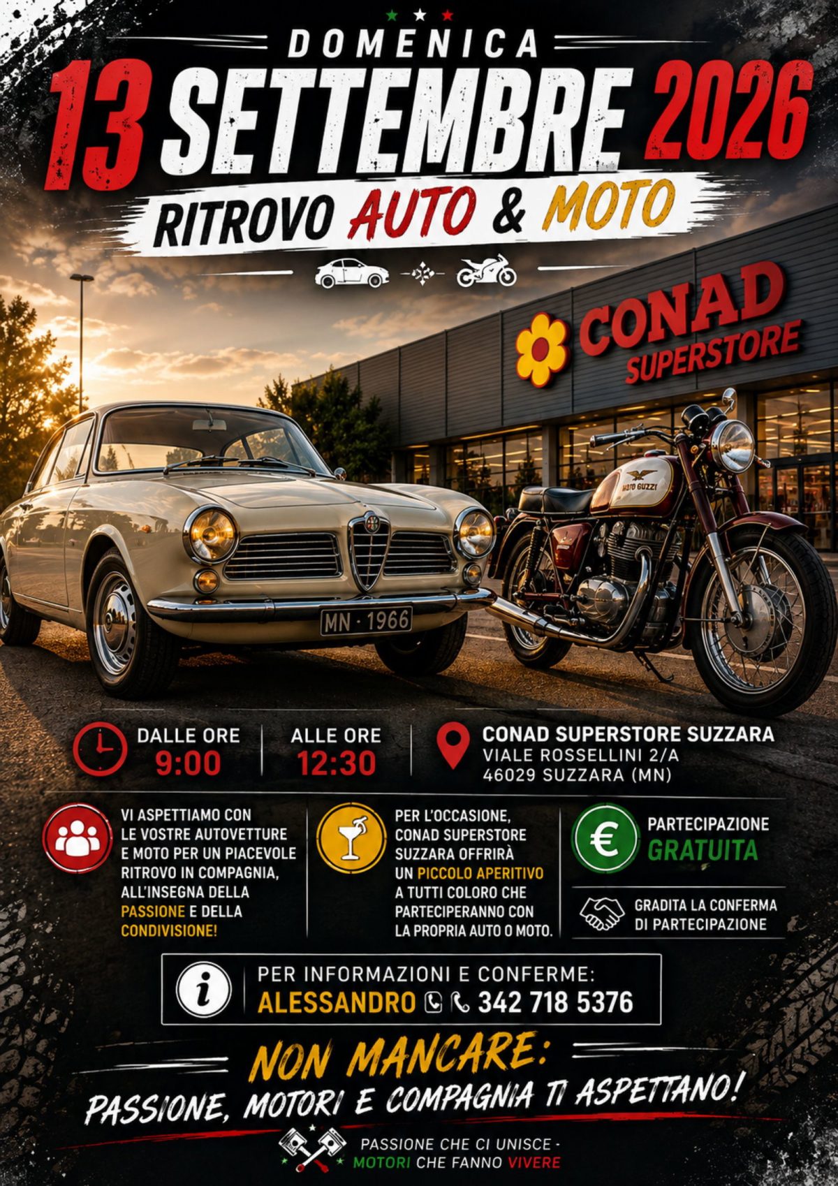 Raduno Auto e Moto d'Epoca - Suzzara