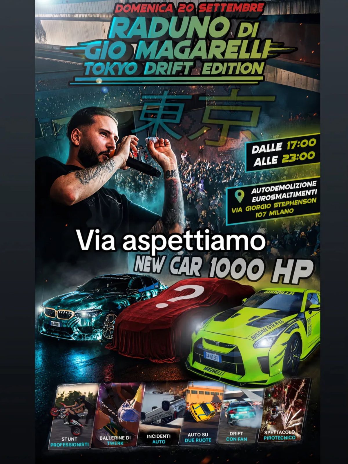 Raduno Auto e Moto di Gio Magarelli - Milano