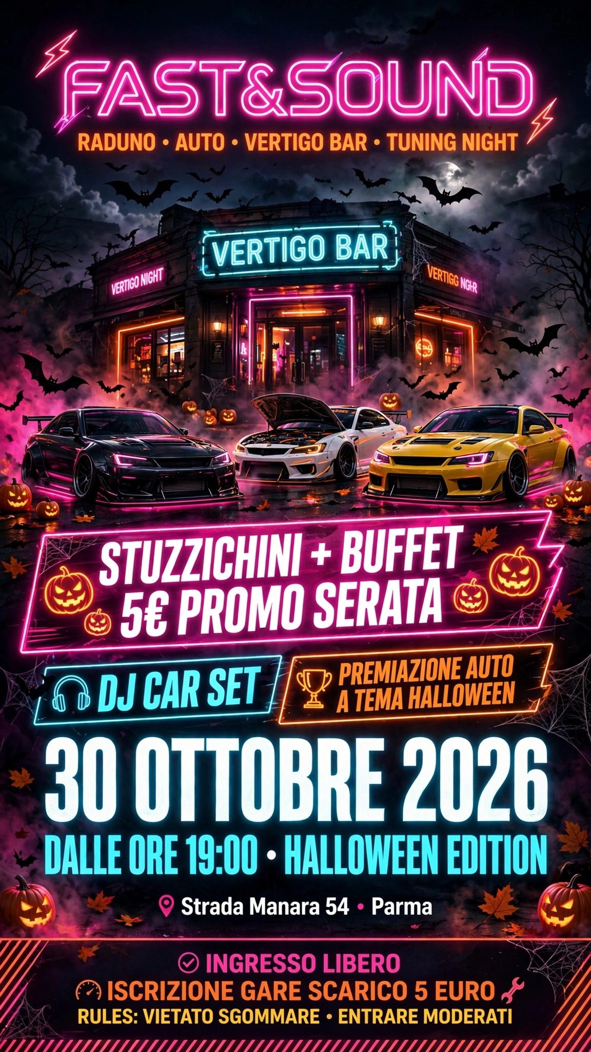 Raduno di Halloween Bar Vertigo